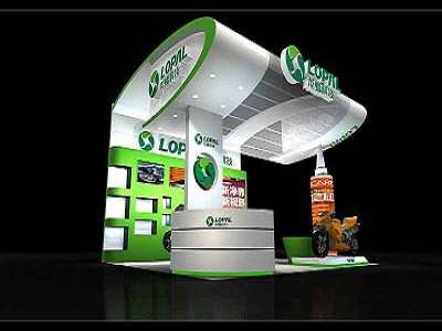 國際醫療展展位創意裝修,龍蟠展位制作布展