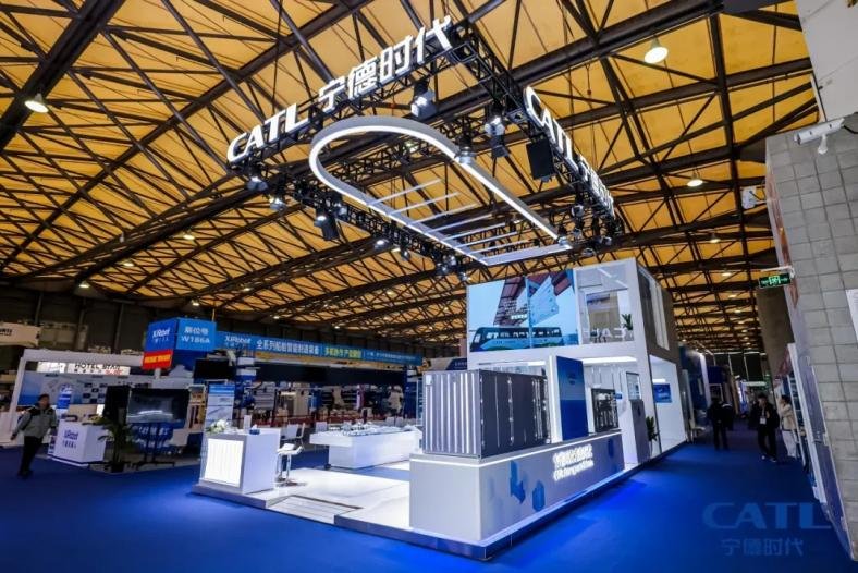 上海國際儲能博覽會,寧德時代展會展臺設計-美湖展覽